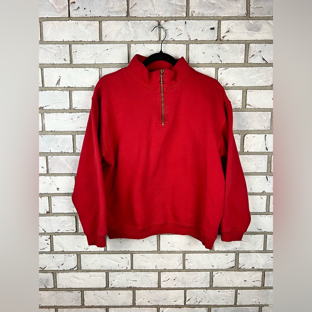 On your mark | Vintage Red 1/4 Zip